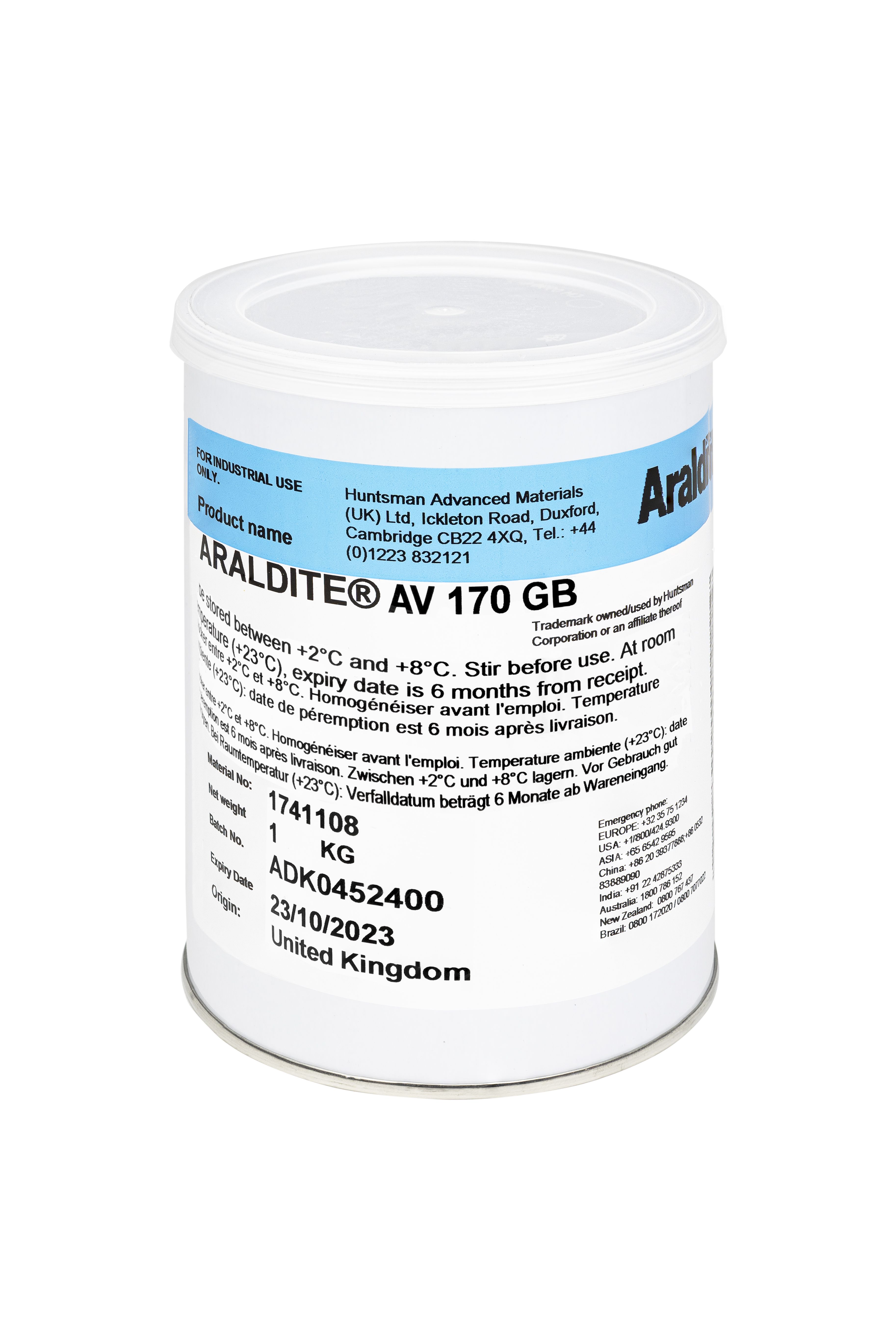 217011010 ARALDITE AV 170  1 KG